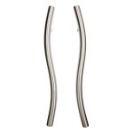 Aluminium Door S Handle 600mm Medium