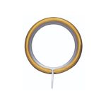CURTAIN POLE RING BRS 25MM