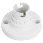 ELC LAMP HOLDER NYLON WHITE