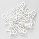 CURTAIN HOOK WHT R6