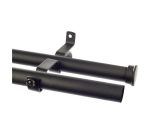 CURTAIN ROD BLK DBL 1.5M - Image 2